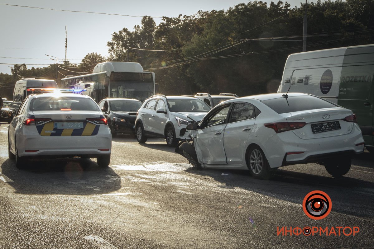 Затор у сторону центра