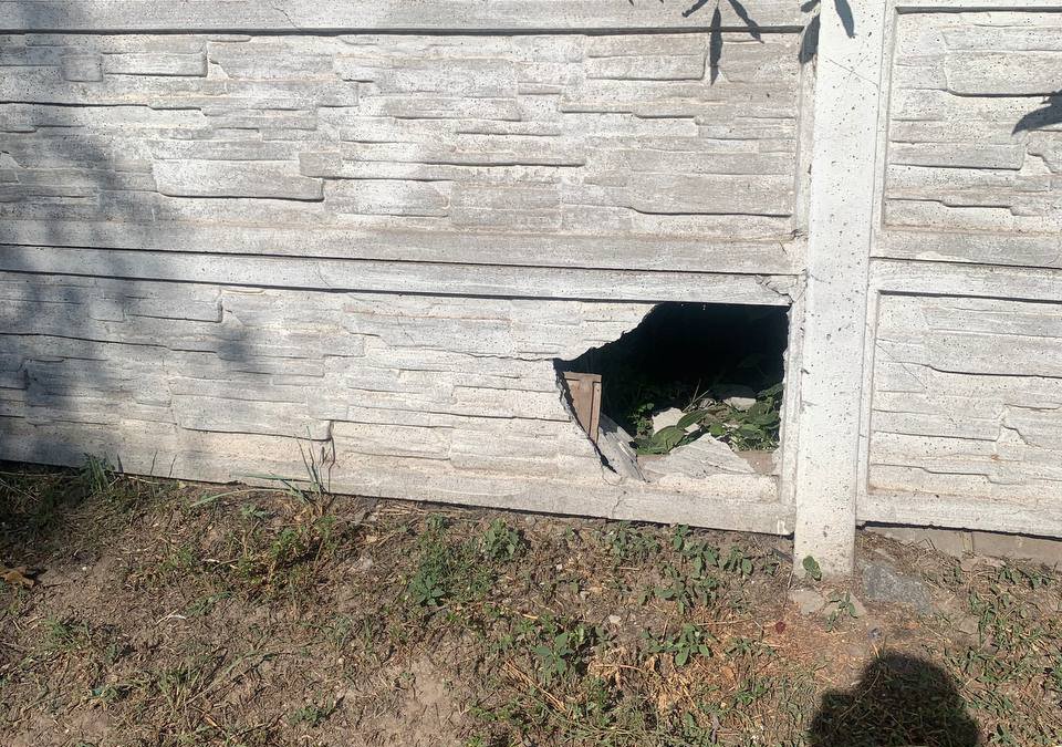 Ford врізався у забор