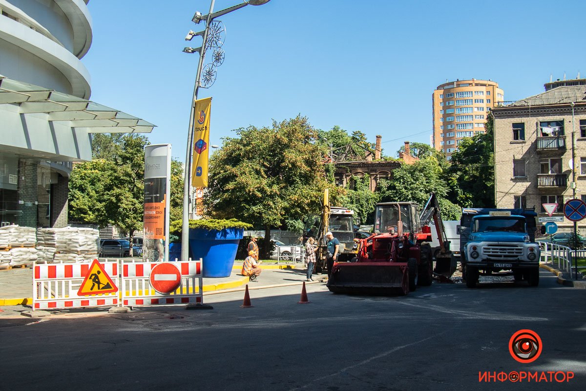 Проїзд перекритий