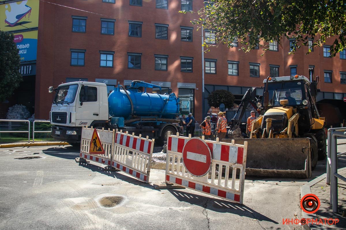 Через аварію припинено водопостачання по усій вулиці Глінки