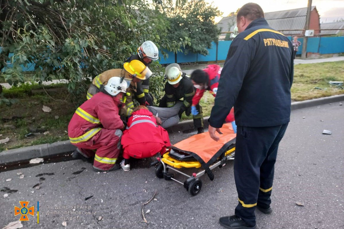 Постраждало троє людей, серед них — 9-річна дівчинка Постраждало троє людей, серед них — 9-річна дівчинка