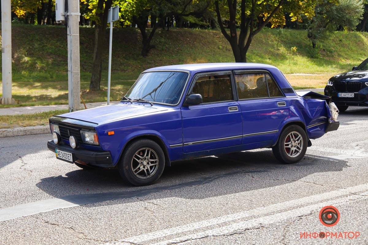 У понеділок, 12 вересня, на вулиці Космічній трапилася аварія