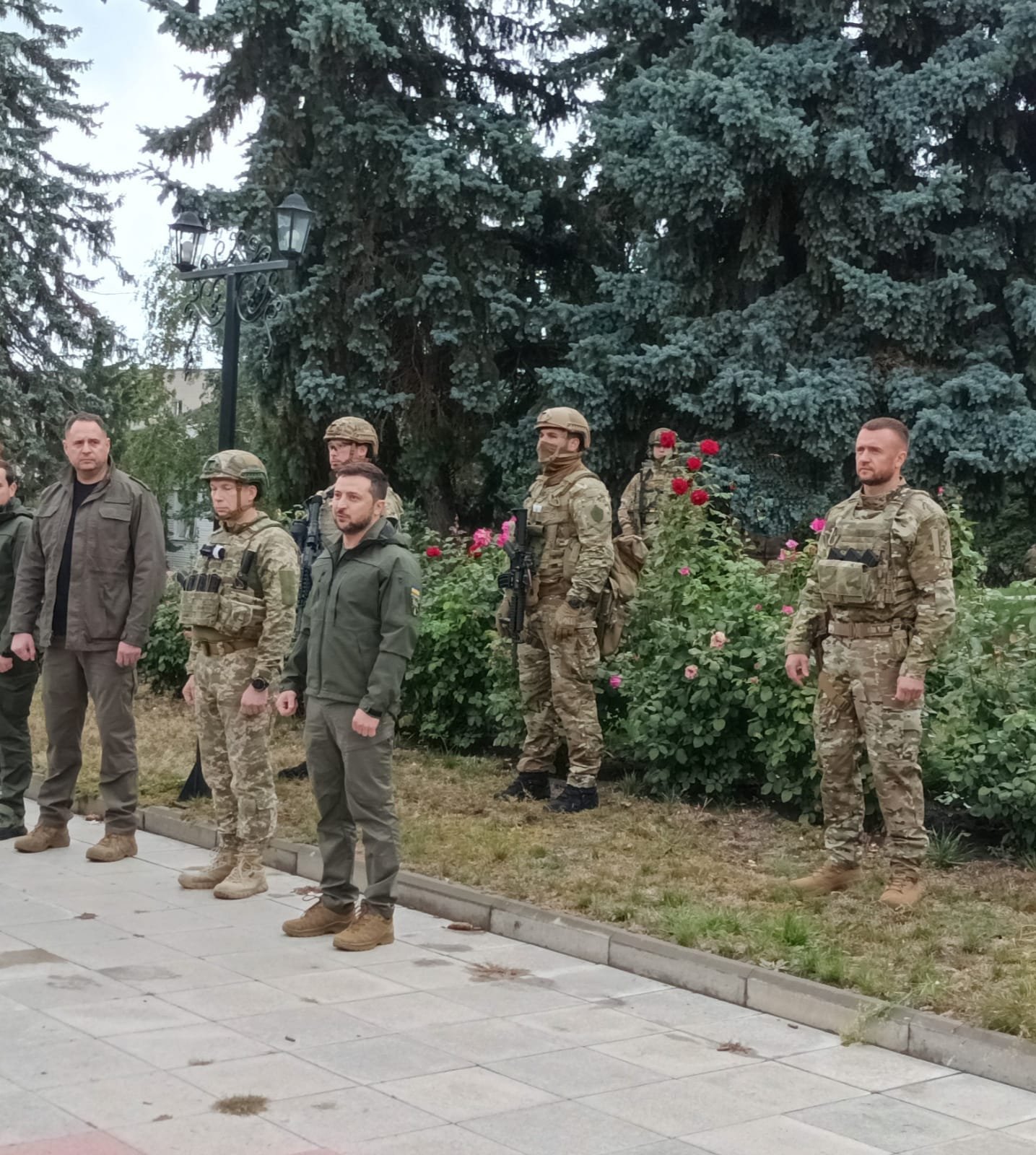 На урочистостях особисто був присутній Володимир Зеленський