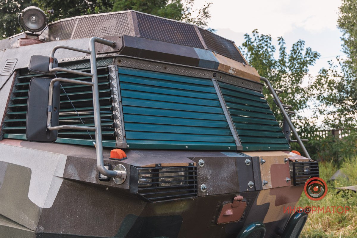 Створений на базі БТР-60 Створений на базі БТР-60