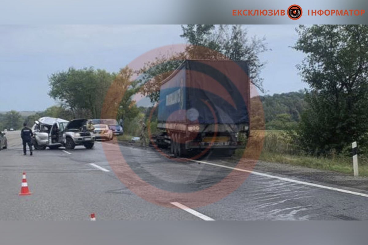 У п’ятницю, 16 вересня, на трасі Дніпро - Кривий Ріг сталася ДТП У п’ятницю, 16 вересня, на трасі Дніпро - Кривий Ріг сталася ДТП