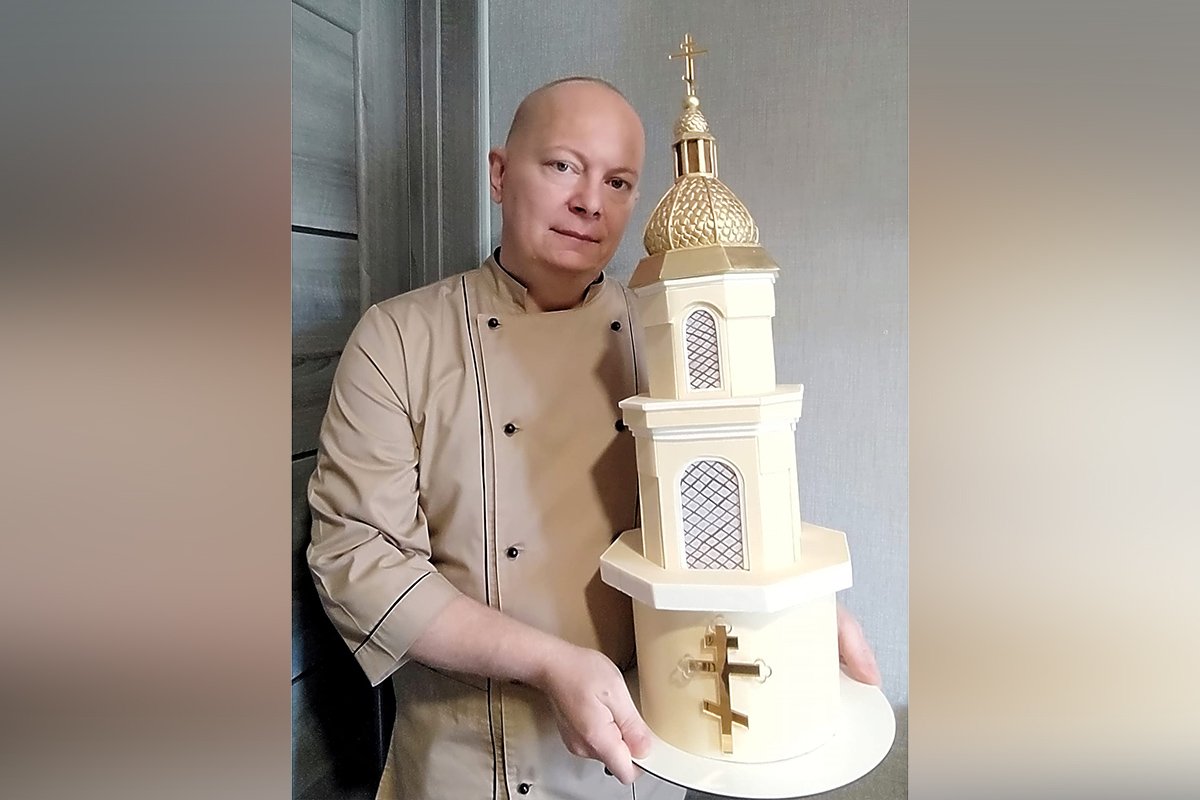 Талановитий кондитер із Дніпра створив черговий шедевр Талановитий кондитер із Дніпра створив черговий шедевр
