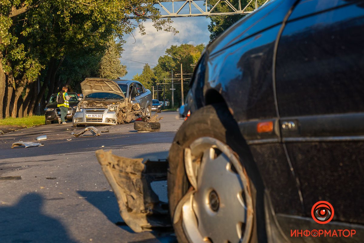 За інформацію від патрульних, Opel повертав, а Chevrolet йшов на обгін