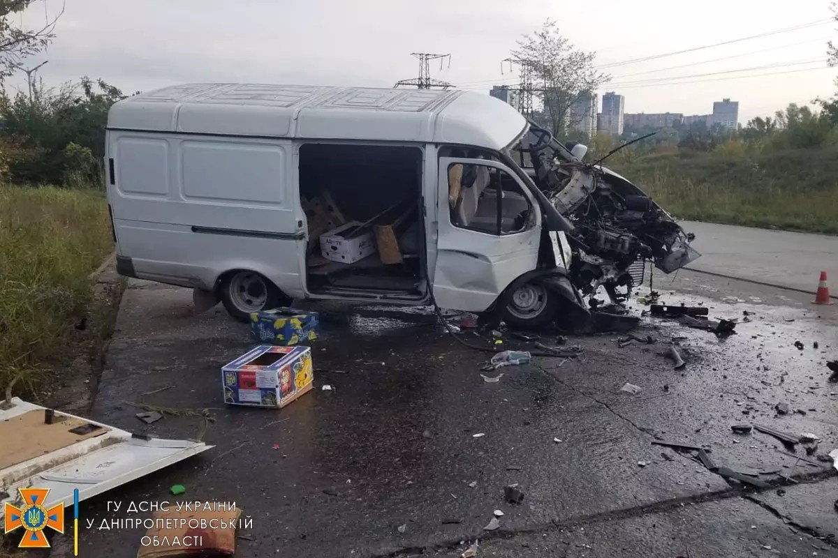 На вулиці Генерала Радієвського зіткнулися Kia та «ГАЗель»