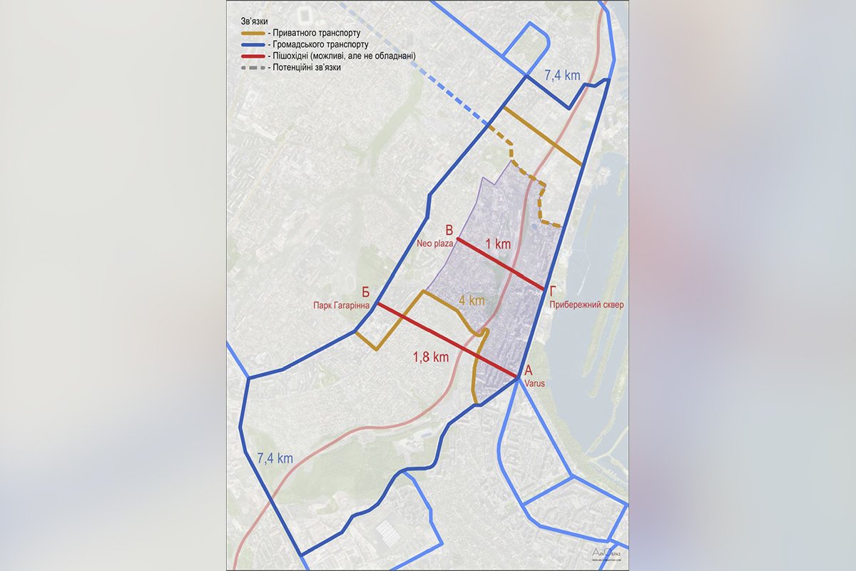 Поява двох нових вулиць зменшить кількість транспорту на Набережній Перемоги Поява двох нових вулиць зменшить кількість транспорту на Набережній Перемоги