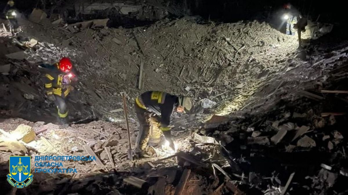 В ніч на 29 вересня окупанти завдали ракетного удару по Дніпру В ніч на 29 вересня окупанти завдали ракетного удару по Дніпру