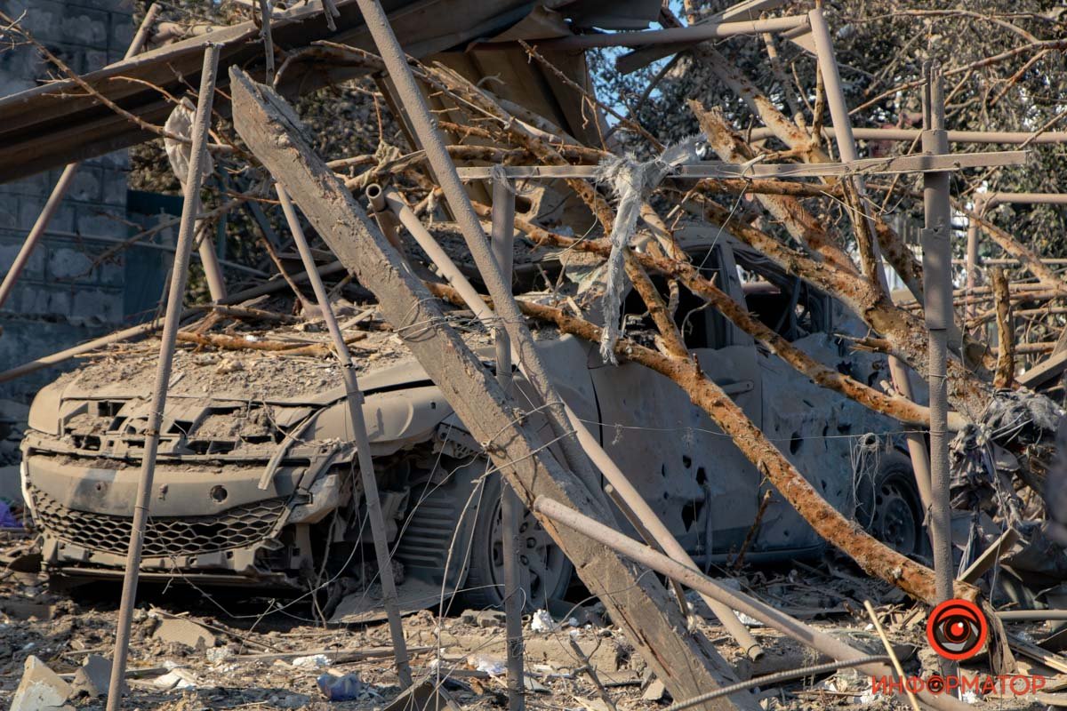 Ворог підступно завдав удару по Дніпру Ворог підступно завдав удару по Дніпру