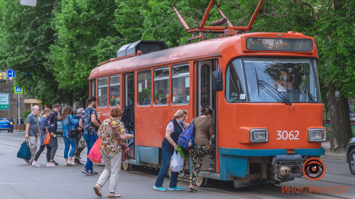 В Днепре в четверг трамваи №6 и №9 временно изменят маршрут