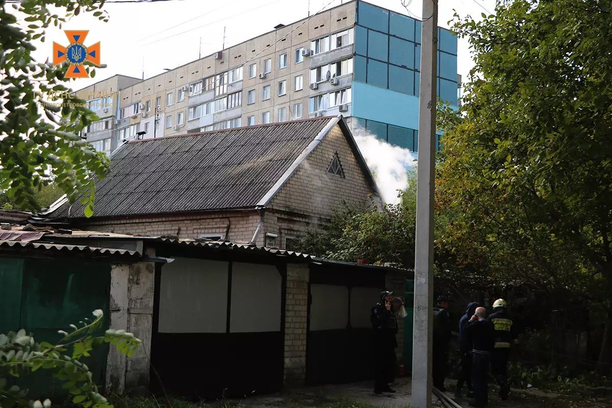 У понеділок, 3 жовтня, у Дніпрі на вулиці Бакинській сталася пожежа У понеділок, 3 жовтня, у Дніпрі на вулиці Бакинській сталася пожежа