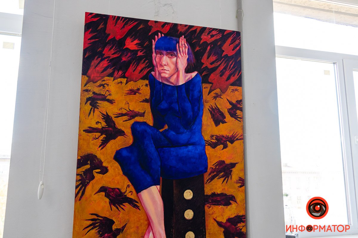 Це нова картина закінчена можна сказати тиждень тому, саме до цієї виставки Це нова картина закінчена можна сказати тиждень тому, саме до цієї виставки