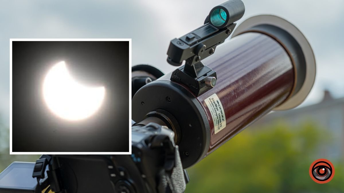 Як у Дніпрі пройшло часткове сонячне затемнення і коли зможемо побачити повне