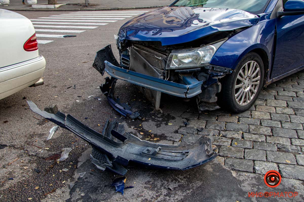 Момент аварії зафіксували камери відеоспостереження