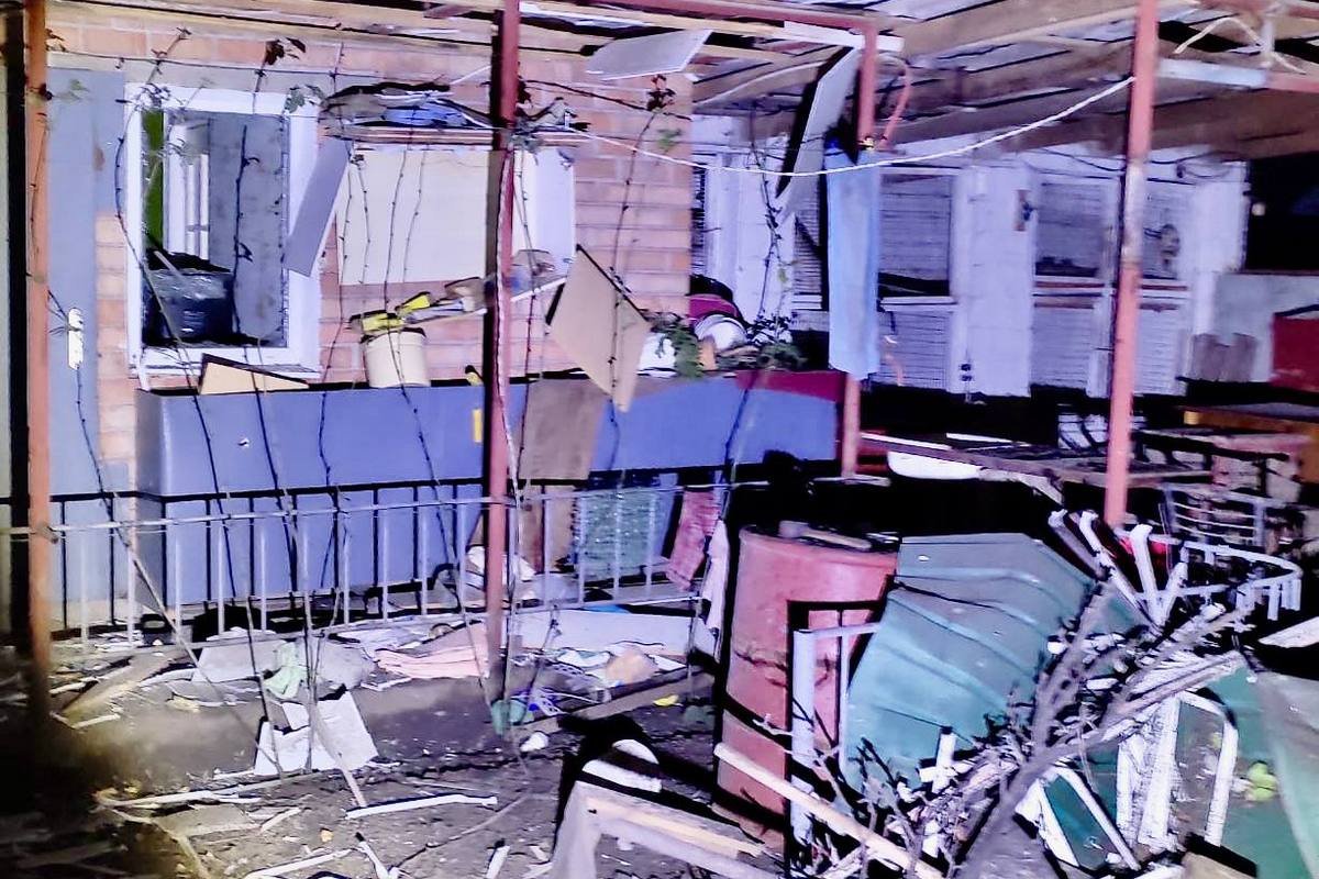 У ніч на 30 жовтня армія рф накрила вогнем Нікополь