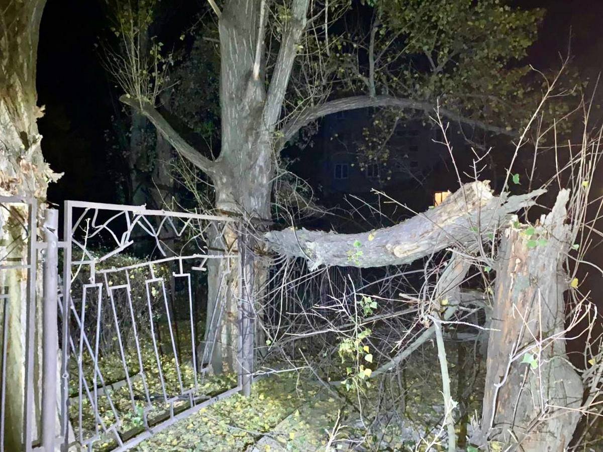 Люди не постраждали