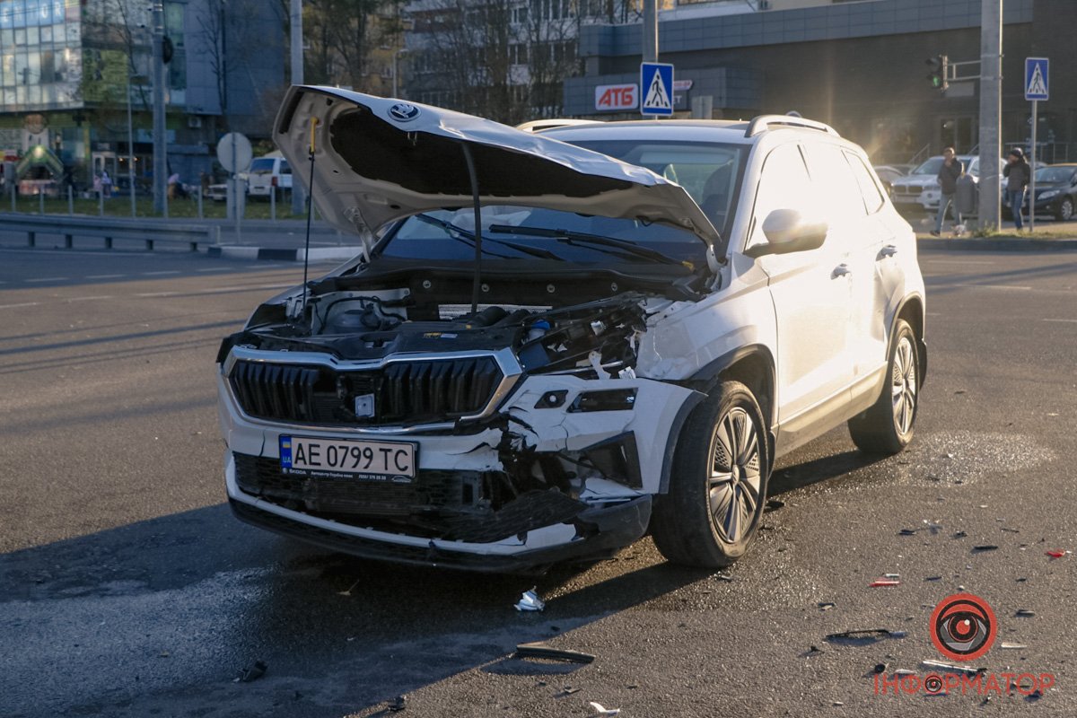 Зіштовхнулися Skoda та Hyundai Зіштовхнулися Skoda та Hyundai