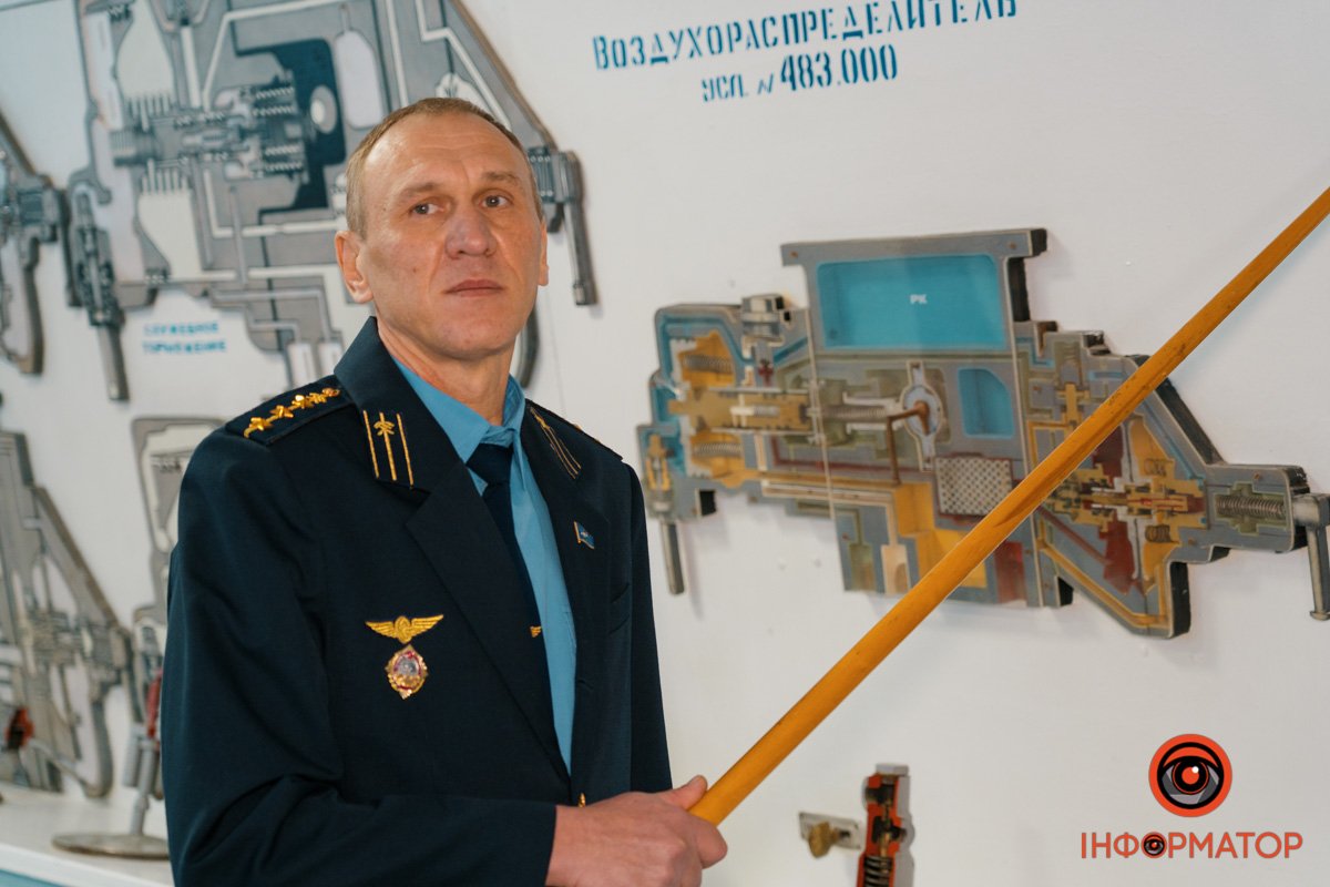 Віталій Поляков - машиніст-інструктор