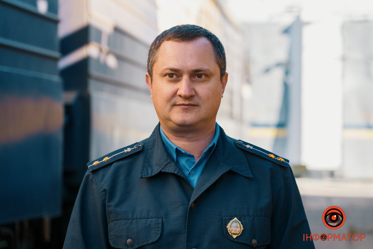 Володимир Цикаленко - машиніст тепловоза