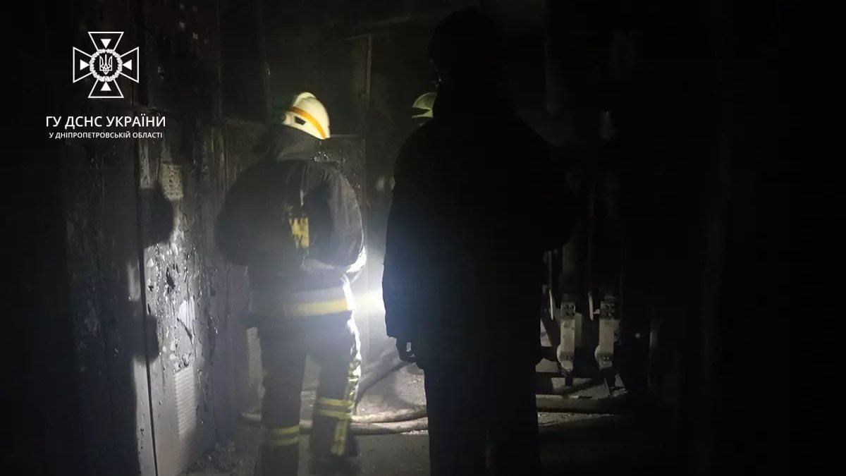 Пожар на электроподстанции в Днепре: подробности спасателей