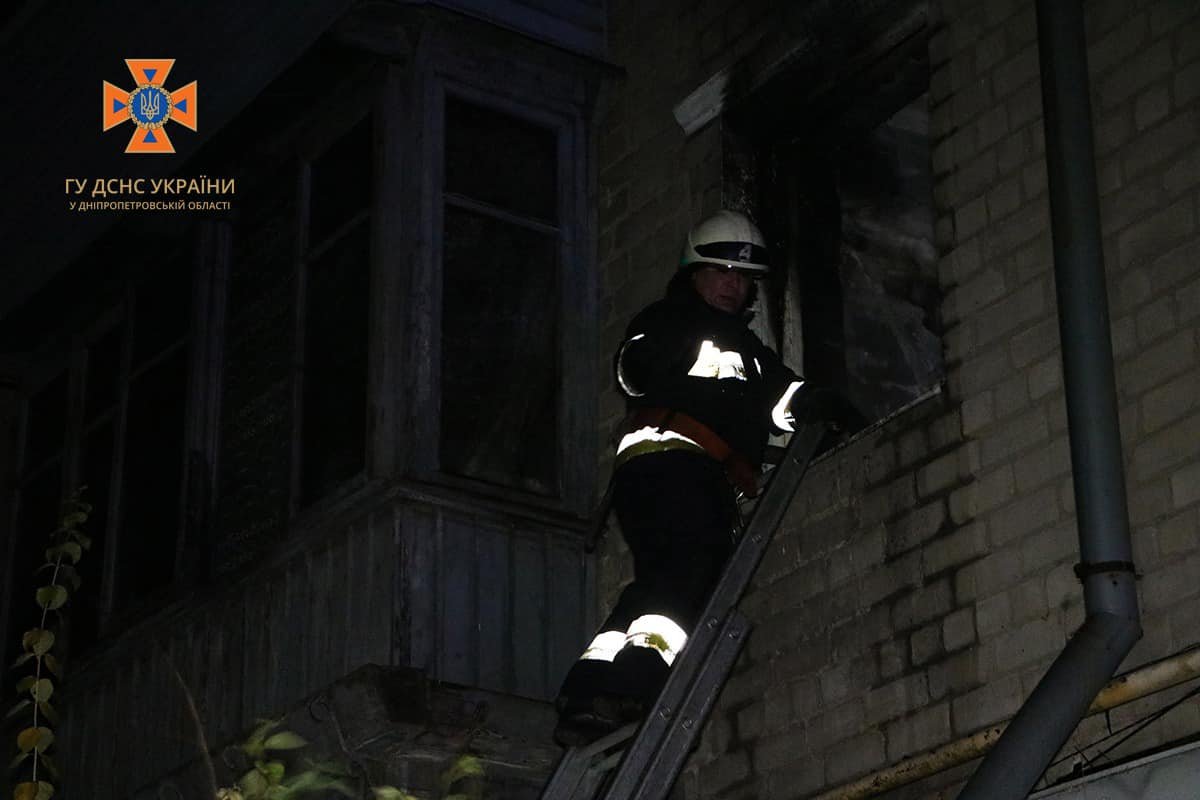 У понеділок, 7 листопада, на вулиці Орловській трапилася пожежа