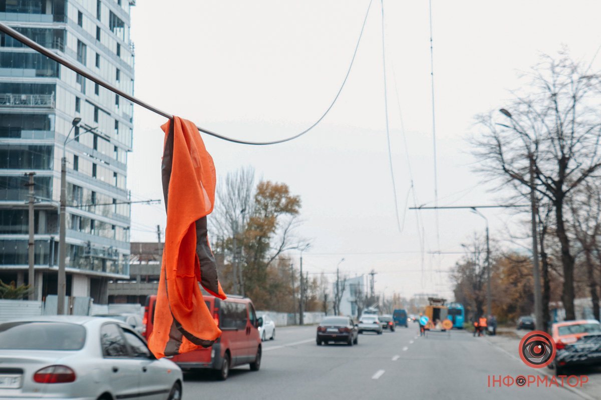 Через це зупинився рух тролейбусів №12