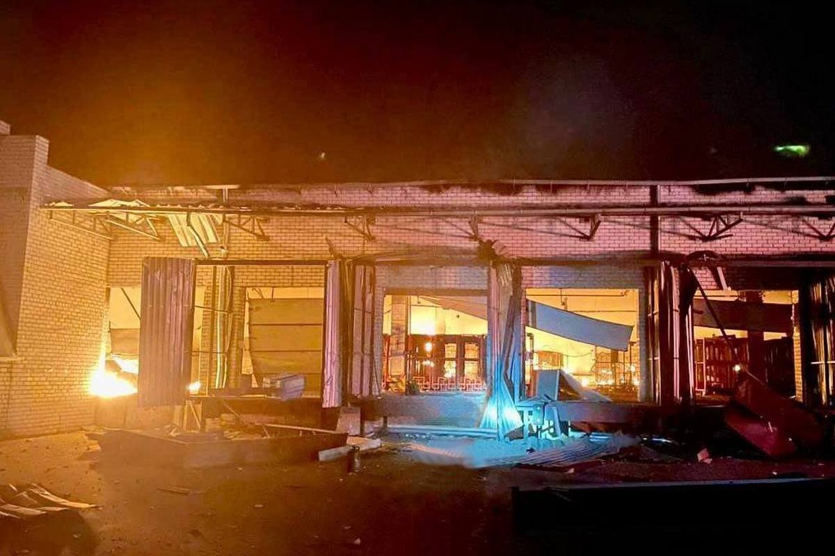 Влучили по логістичному підприємству