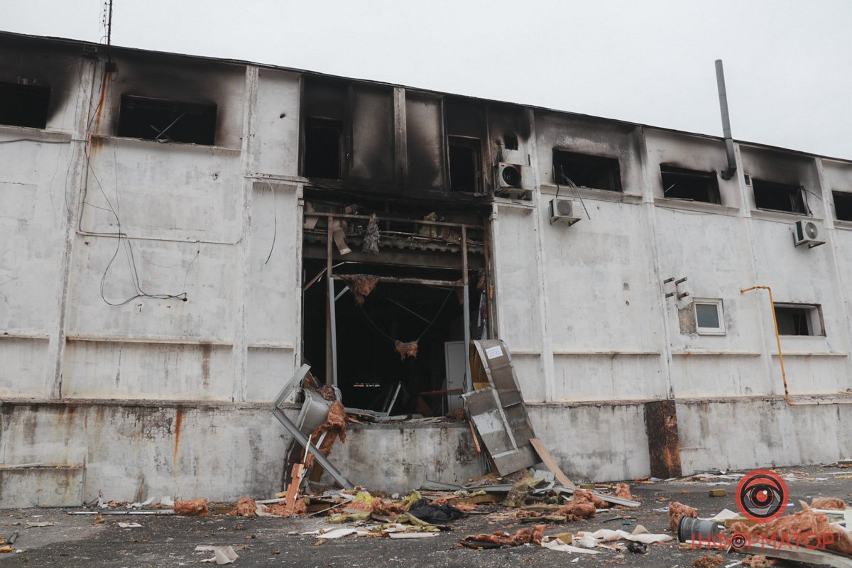 Знищене логістичне підприємство Знищене логістичне підприємство