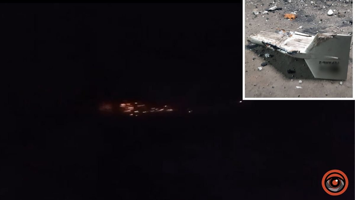 Силы ПВО сбили над Днепром и областью 5 вражеских дронов-камикадзе: видео