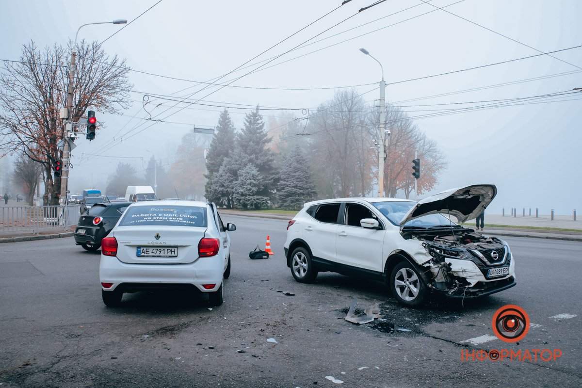 У Дніпрі сталась ДТП