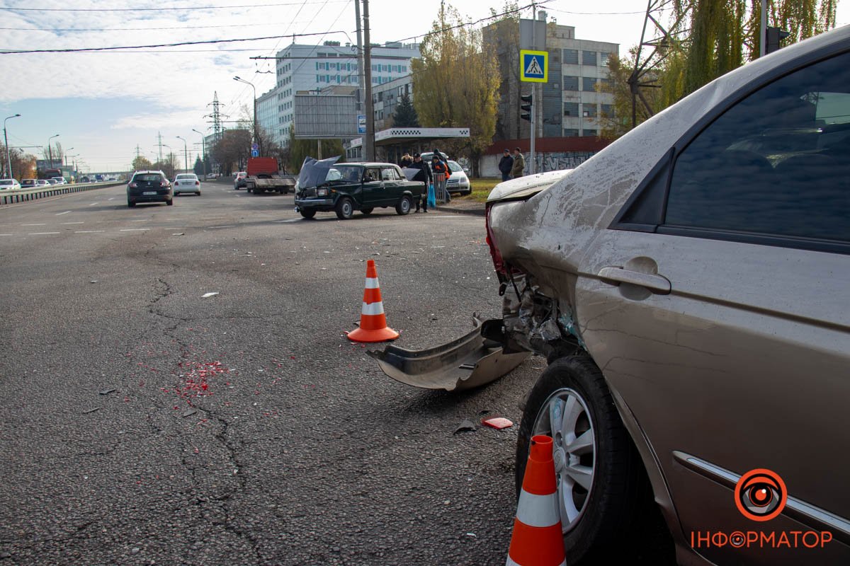 Зайнята перша смуга в напрямку центру