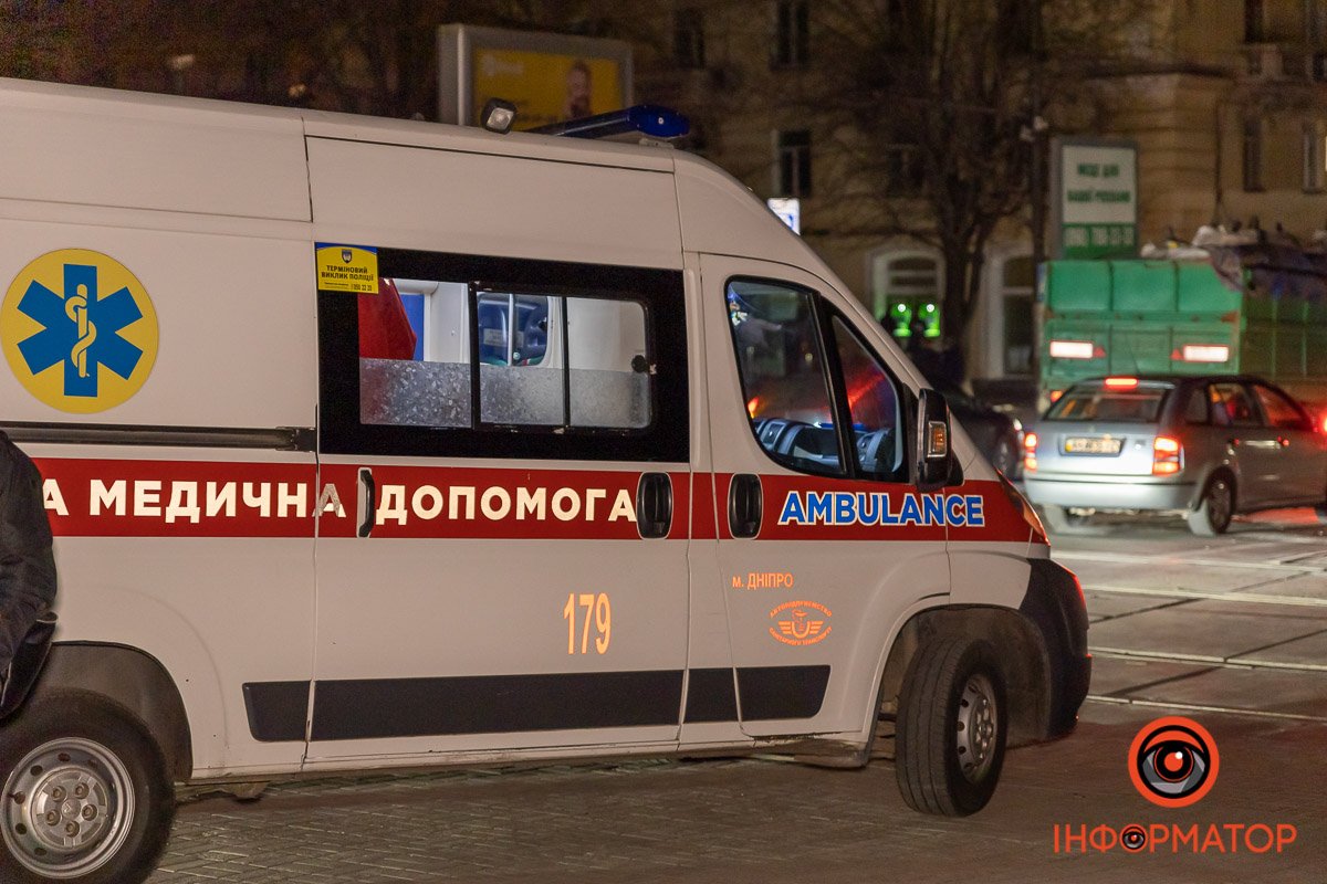 На місце приїхали поліцейські та медики На місце приїхали поліцейські та медики