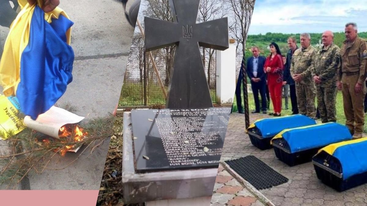 В Новомосковске вандалы надругались над могилой Защитника