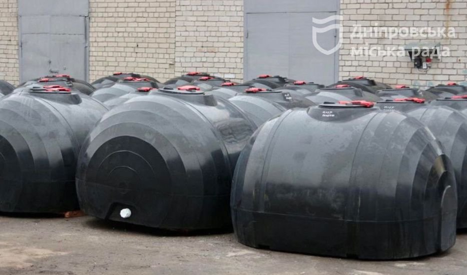 Такі ємності з’являться на правому березі Дніпра Такі ємності з’являться на правому березі Дніпра