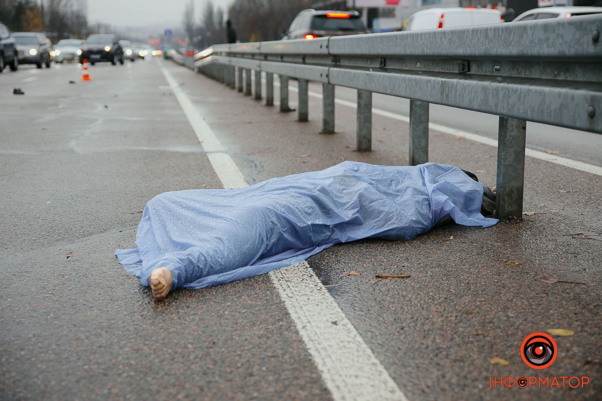 Переходила дорогу