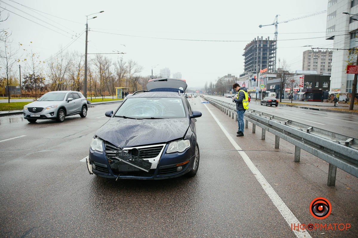 Водій їхав на зелений
