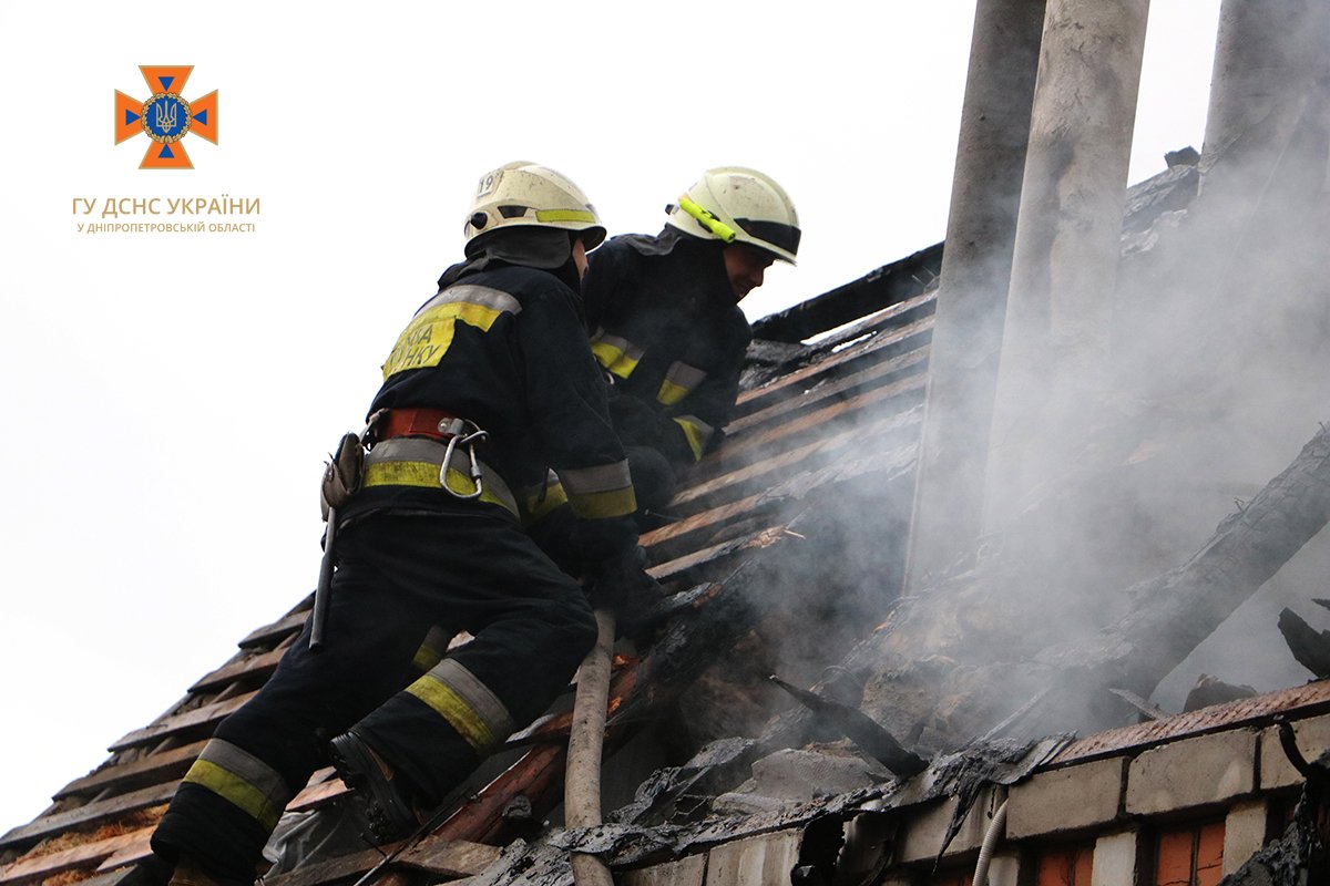  У Дніпрі по провулку Глиняний сталася пожежа