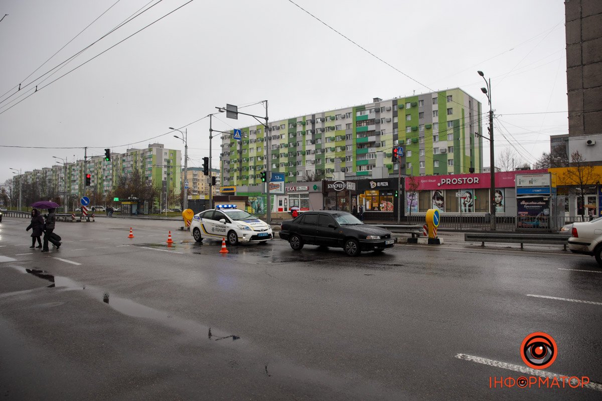 На місці працює слідчий з ДТП