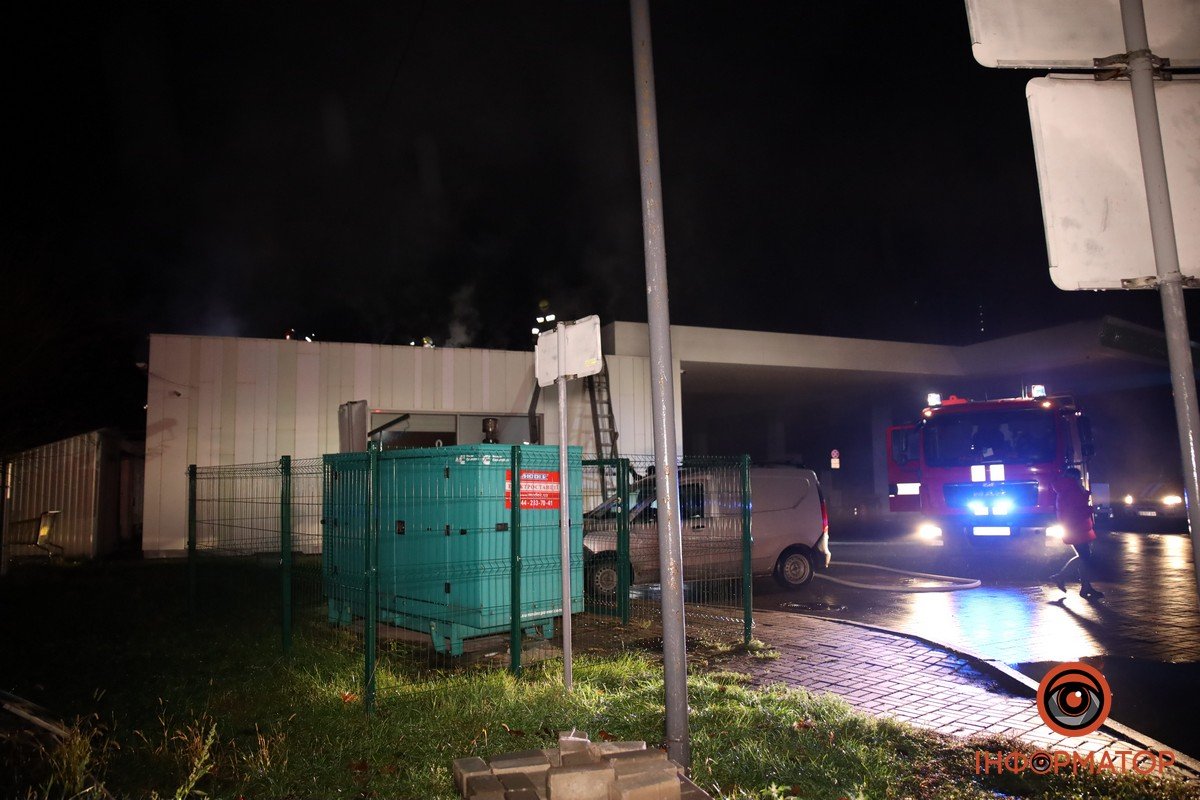 У неділю, 27 листопада, у Дніпрі на Набережній Перемоги сталася пожежа