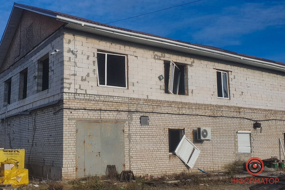 Вибухом пошкодило будівлю Вибухом пошкодило будівлю
