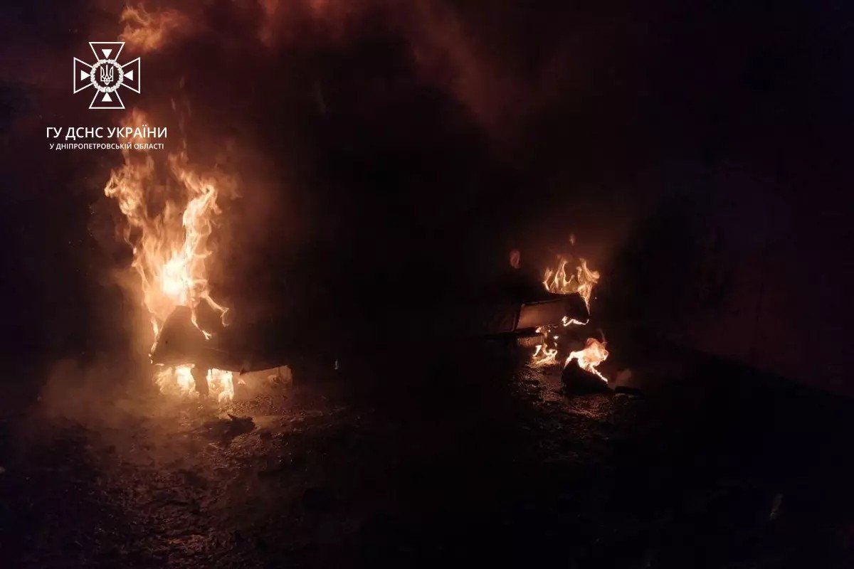 Площа пожежі - 4 квадратні метри Площа пожежі - 4 квадратні метри