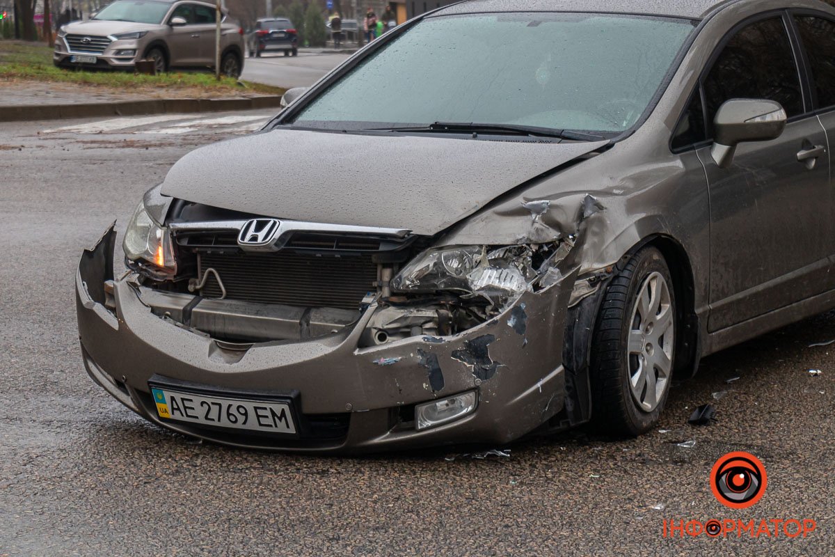 Постраждав чоловік з Honda Постраждав чоловік з Honda