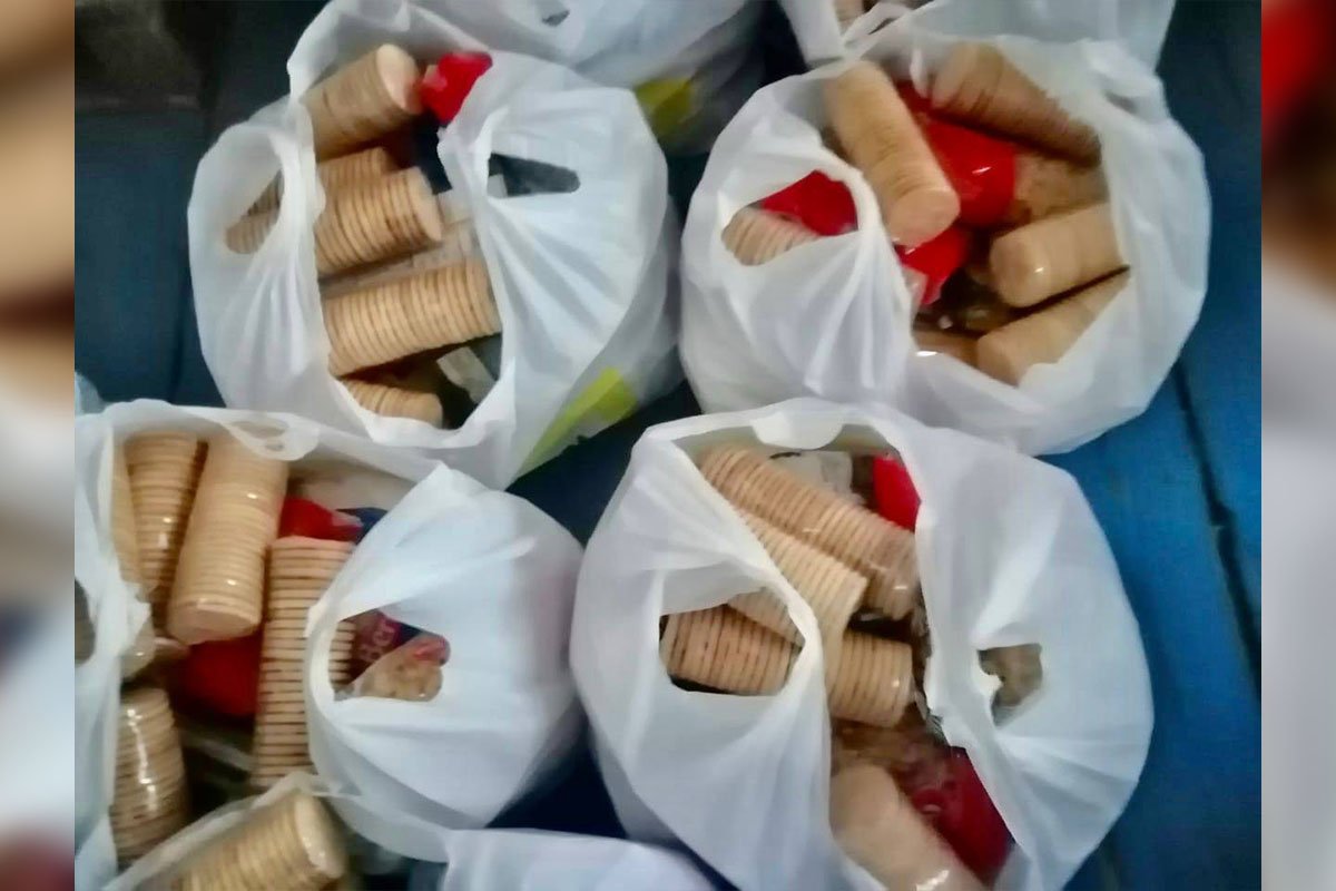 У наборах борошно, олія, макарони та багато іншого У наборах борошно, олія, макарони та багато іншого