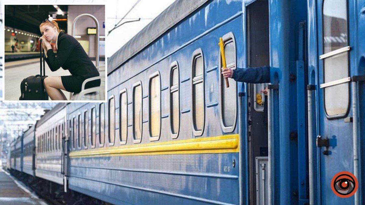 Из-за отсутствия напряжения задерживается поезд, курсирующий через Днепр