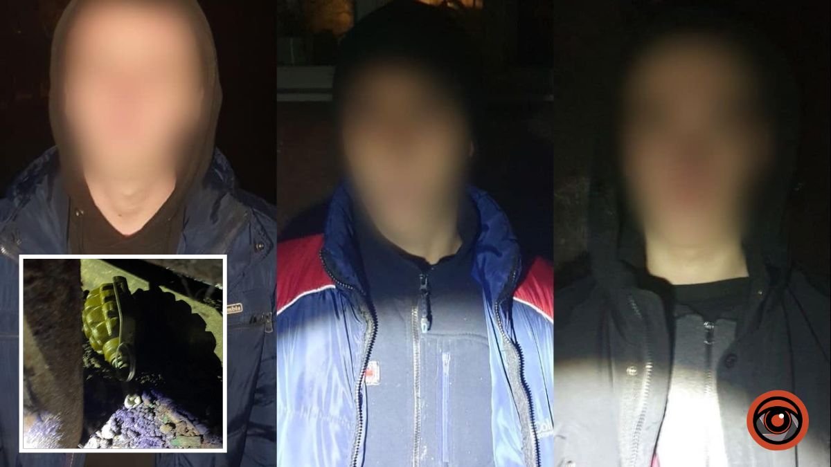 Підірвали гранату та втекли: у Кривому Розі затримали трьох молодиків