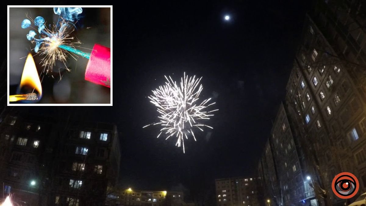 В Днепре на Тополе мужчина в новогоднюю ночь запускал салюты с балкона: его задержали