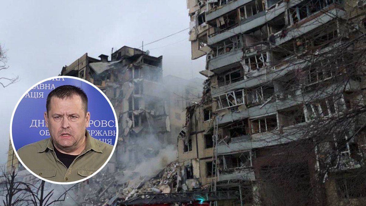 "Усю ніч будемо розбирати завали": Борис Філатов розповів про наслідки влучання у будинок у Дніпрі