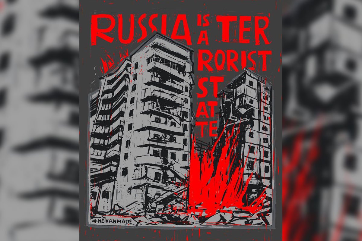 Один з під’їздів будинку повністю «склався» від вибуху Один з під’їздів будинку повністю «склався» від вибуху